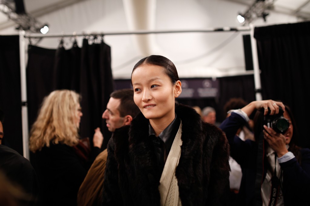 parkchoonmoo backstage pictures and runway