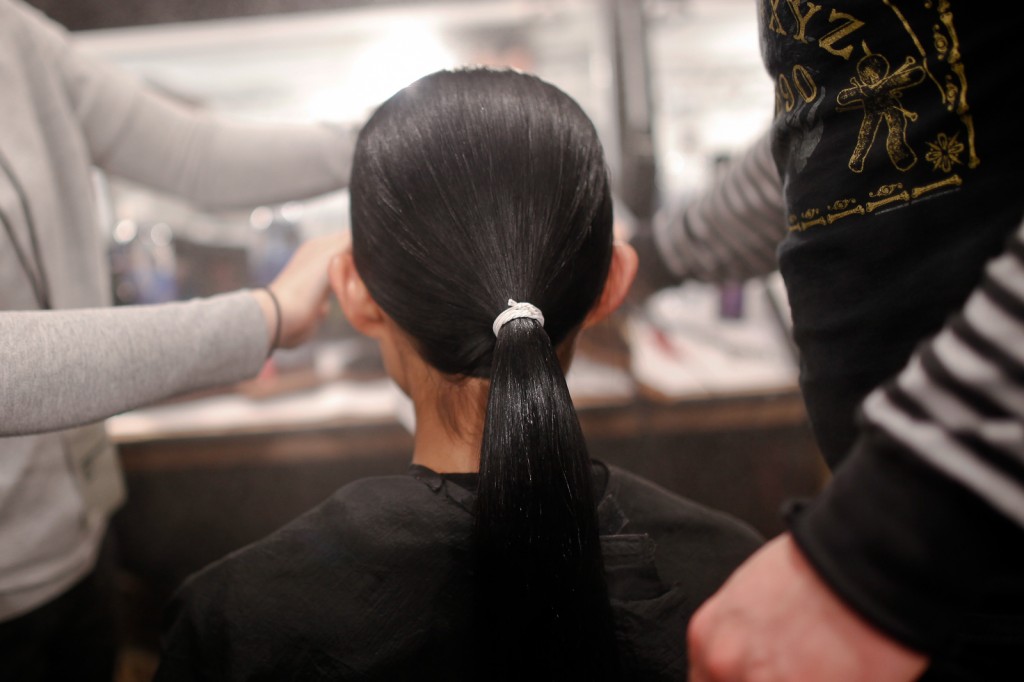 parkchoonmoo backstage pictures and runway