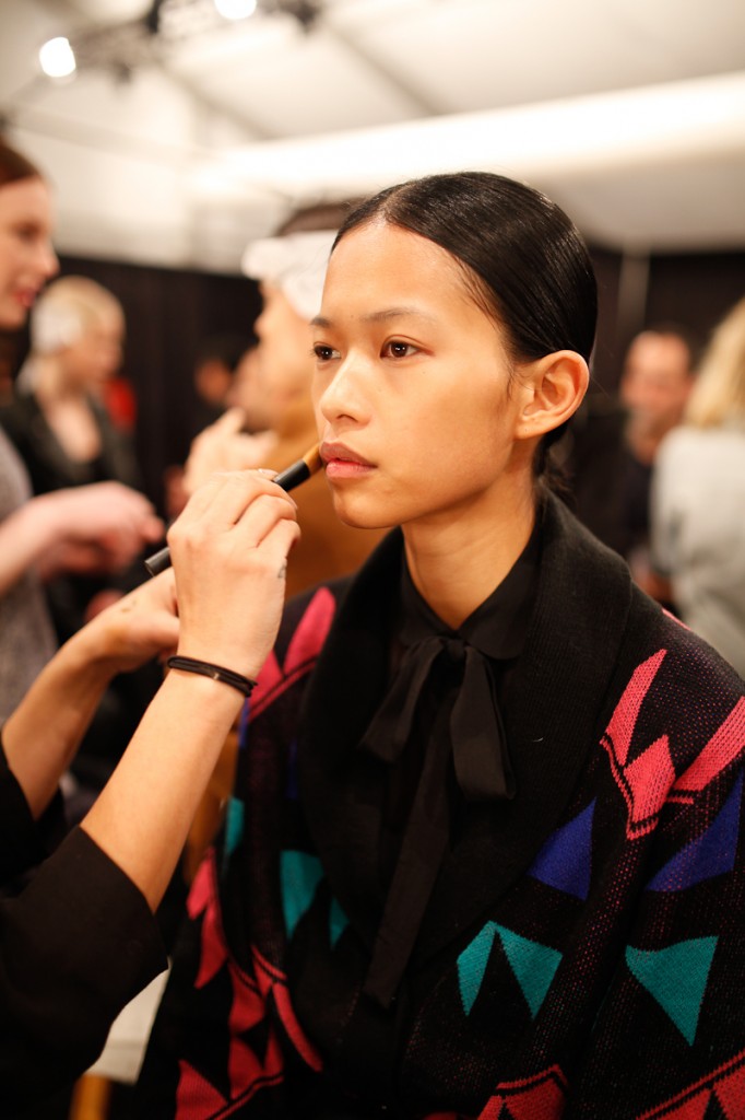 parkchoonmoo backstage pictures and runway