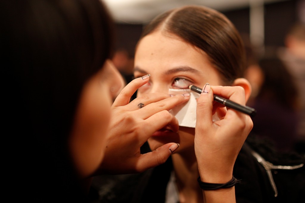 parkchoonmoo backstage pictures and runway