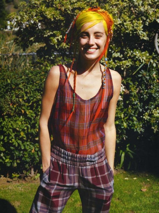 model, chloe norgaard, i-d magazine, who is chloe norgaard, pictures, rainbow, tye dye hair, rainbow colored hair, rainbow bright, rainbow brite, highlighter hair, cute girls, it girls, it models, fun models, smiling, smiling girls, smiling models, 2013, editorial lust, editorials, rad models, rad chicks, girls rule,